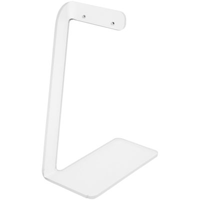 Plymor Frosted Acrylic Signpost-style Pair Hanging Earring Display Stand, 2.375" W x 4" D x 6" H (6 Pack)