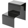 Plymor Black Acrylic 2-Step Solid Back Display Stairs, 8.25" H x 6" W x 8.75" D (2 Pack) view 1