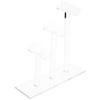 Plymor Clear Acrylic 3 Frame Display Risers for Eyeglasses, 8" H x 3" W x 9" D (3 Pack) view 1