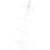 Plymor Clear Acrylic 4 Frame Rests Display Risers for Eyeglasses, 11.5" H x 3.5" W x 5.25" D (6 Pack) view 1