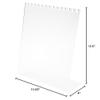 Plymor Frosted Acrylic Necklace Display Stand With Top Hooks, 10.625" W x 4" D x 13.5" H (3 Pack) view 3