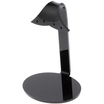 Plymor Black Acrylic 2 Pair Hanging Earring Display Stand, 2.75" W x 2.25" D x 4" H (12 Pack)