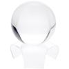 Plymor Clear Acrylic Display Riser for Spheres, 1.625" H x 4.5" W x 4.5" D (12 Pack) view 2