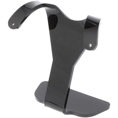 Plymor Black Acrylic Divided Pair Hanging Earring Display Stand, 3" W x 1.5" D x 3" H (12 Pack)