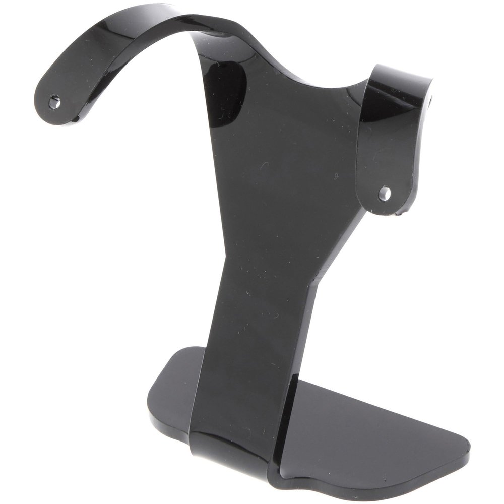 Plymor Black Acrylic Divided Pair Hanging Earring Display Stand, 3" W x 1.5" D x 3" H (12 Pack)