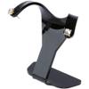 Plymor Black Acrylic Divided Pair Hanging Earring Display Stand, 3" W x 1.5" D x 3" H (12 Pack) view 2