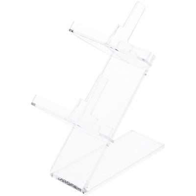 Plymor Clear Acrylic 2 Frame Rests Display Risers for Eyeglasses, 6" H x 3.5" W x 4.25" D (6 Pack)