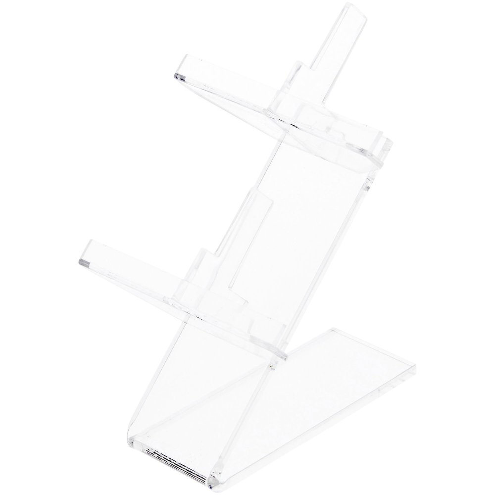 Plymor Clear Acrylic 2 Frame Rests Display Risers for Eyeglasses, 6" H x 3.5" W x 4.25" D (6 Pack)