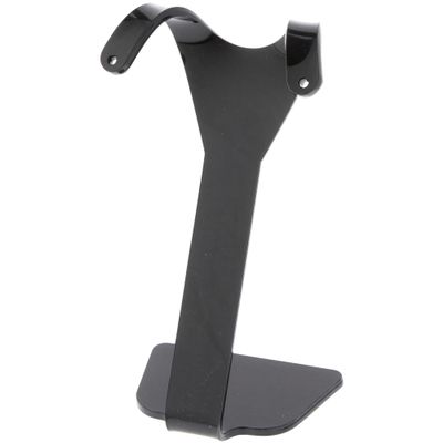 Plymor Black Acrylic Divided Pair Hanging Earring Display Stand, 3.125" W x 1.75" D x 4.75" H (12 Pack)