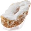 Plymor Clear Acrylic Display Stand Holder for Geode, Mineral or Crystal Cluster, 1.25" H x 2.5" W x 3.25" D (3 Pack) view 2