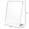 Plymor Acrylic Necklace Display Stand With Top Hooks (Mirrored), 10.625" W x 4" D x 13.5" H (2 Pack) view 2