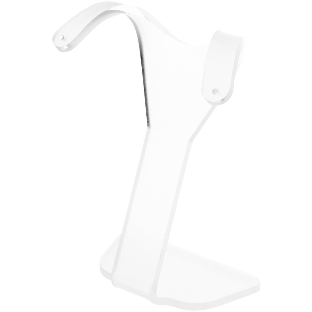 Plymor Frosted Acrylic Divided Pair Hanging Earring Display Stand, 3.125" W x 1.75" D x 4" H (6 Pack)