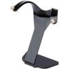 Plymor Black Acrylic Divided Pair Hanging Earring Display Stand, 3.125" W x 1.75" D x 4" H (6 Pack) view 2