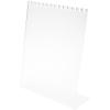 Plymor Frosted Acrylic Necklace Display Stand With Top Hooks, 10.625" W x 4" D x 13.5" H (2 Pack) view 1