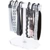Plymor Clear Acrylic T-Bar Necklace Display Stand, 10.75" H x 8" W x 5" D view 3