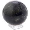 Plymor Clear Acrylic Square Display Base with Indented Circle to Hold Egg, Marble, Ball or Sphere, 0.875" W x 0.875" D x 0.25" H (0.5" Circle), Pack of 24 view 2