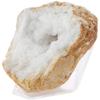 Plymor Clear Acrylic Display Stand Holder for Geode, Mineral or Crystal Cluster, 1.75" H x 3" W x 3.75" D (3 Pack) view 2