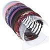 Plymor Clear Acrylic Horizontal Headband or Scarf Display (Countertop), 6.5" H x 12" W x 6.125" D view 2