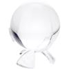 Plymor Clear Acrylic Ball or Sphere Flower Petal Display Holder Stand, 2.125" H x 3" W x 3" D (3 Pack) view 2