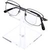 Plymor Clear Acrylic Square Display Stand for Eyeglass Frames, 2.625" H x 3" W x 3" D (2 Pack) view 2