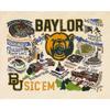Catstudio Baylor University Collegiate Fine Art Print - 8x10 | College Inspired Gallery Wall Art view 1