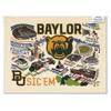 Catstudio Baylor University Collegiate Fine Art Print - 8x10 | College Inspired Gallery Wall Art view 2
