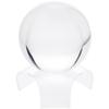 Plymor Clear Acrylic Display Riser for Spheres, 2.125" H x 6.5" W x 6.5" D (12 Pack) view 2