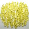 WGVI WGV Acrylic Ice Rock Crystals Treasure Gems for Table Scatters, Vase Fillers, Wedding, Banquet, Party, Event, Birthday Decor (Approx 150 pcs per Bag), 10 Bags, Yellow view 1
