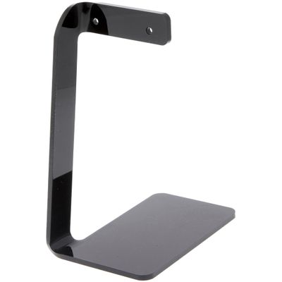 Plymor Black Acrylic Signpost-Style Pair Hanging Earring Display Stand, 2.375" W x 3.5" D x 5" H (6 Pack)