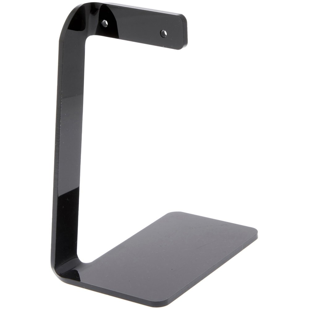 Plymor Black Acrylic Signpost-Style Pair Hanging Earring Display Stand, 2.375" W x 3.5" D x 5" H (6 Pack)