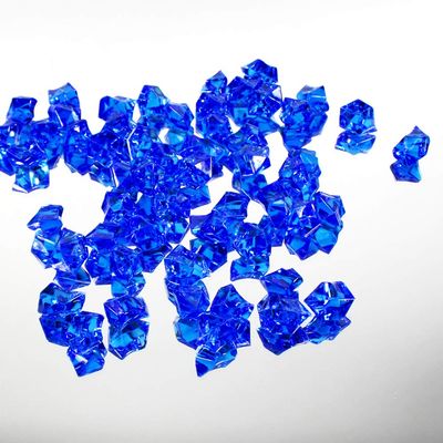 WGV Acrylic Ice Rock Crystals Treasure Gems for Table Scatters, Vase Fillers, Wedding, Banquet, Party, Event, Birthday Decor (Approx 150 pcs per Bag), 1 Box with 24 Bags, Royal Blue