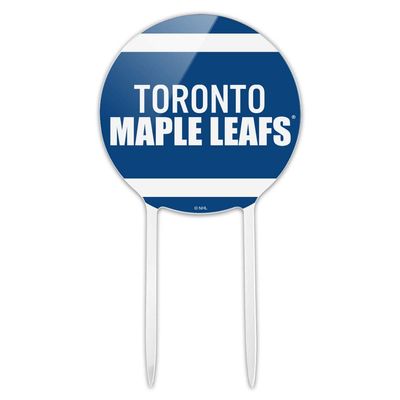 Acrylic NHL Toronto Maple Leafs Logo Cake Topper Party Decoration for Wedding Anniversary Birthday Graduation