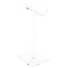 Plymor Clear Acrylic Square Display Stand for Eyeglass Frames, 7.5" H x 3" W x 3" D (6 Pack) view 1