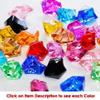 WGV Acrylic Ice Rock Crystals Treasure Gems for Table Scatters, Vase Fillers, Wedding, Banquet, Party, Event, Birthday Decor (Approx 150 pcs per Bag), 1 Box with 24 Bags, Lavender view 2