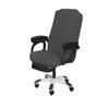 SARAFLORA Office Chair Cover- Medium, Grey- Removable Computer Chair Cover for Office Chair with Zipper for Universal Rotating Chair Desk Chair Cover Chair Seat Washable Protector for Pets view 1