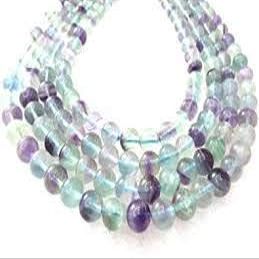 Natural Fluorite Crystal mala Japa Mala Meditation Spiritual Prayer Reiki 108 Beads 6 to 8 mm, 8 mm, Crystal, Fluorite Beads