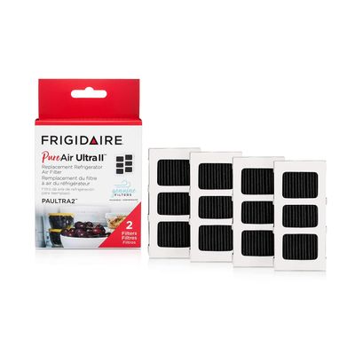 Frigidaire PAULTRAII4PK PAULTRA2 Pure Air Ultra II 4 Pack Air Filter, 3.8" x 1.8", 4 Count