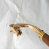 NAUTICAL GIFT STORE Handmade Walking Stick with Fox face Handle view 3