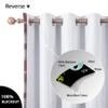 always4u Plaid Curtains 100% Blackout Thermal Energy Saving Drapes for Bedroom Woolen Look Farmhouse Living Room Curtains 2 Panels 54 * 84 Burgundy Red view 4