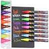 Tabletop Chalkboard Sign with Easel (11x13) + 8 Brilliant Liquid Chalk Markers | Hanging or Freestanding Framed Chalk Board with Hand Crafted Sweetheart Frame - Multipurpose Small Sign view 2