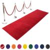 Red Event Carpet Aisle Runner - Quality Plush Pile Rug with Backing, Binding in Various Sizes (3 X 10 ft, Red) view 3