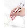 Porcelain Chopsticks, Chopsticks Reusable Chinese Chopsticks Dishwasher Safe Tableware High temperature resistance, High-grade Bone Chopsticks expensive bulk Gift (E) view 2