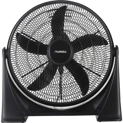 Lorell, LLR00301, 3-speed Box Fan, 1 Each, Black