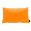 20-inch Orange Decorative Throw Pillow (Set of 2) Abstract Geometric Textured Mid-Century Modern Cotton Two Pillows view 4