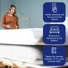Mattress Jack Mattress Lifter, Queen - Easy Use Mattress Elevator for Sheet Tucking & Bed Making - Mobility & Aid for Elderly, with Inflatable Ring view 3