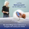 Mattress Jack Mattress Lifter, Queen - Easy Use Mattress Elevator for Sheet Tucking & Bed Making - Mobility & Aid for Elderly, with Inflatable Ring view 4