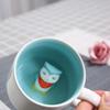 Ceramic Cup Cute Animal Mug Three-dimensional Cup Bottom Cup Animal Cup-owl_401-500ml view 1