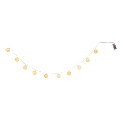 Beachcombers B22612 Led Lemon Wedge String Lights, 71-inch Length