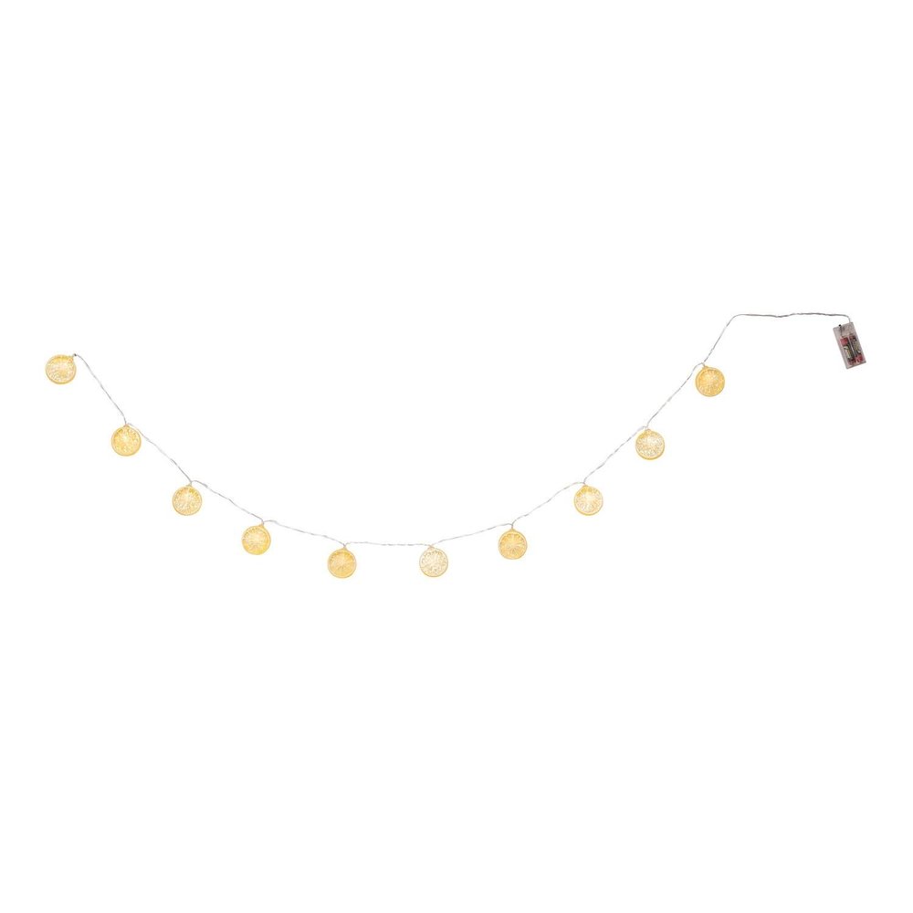 Beachcombers B22612 Led Lemon Wedge String Lights, 71-inch Length