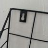 EXCEART Black Metal Wall Mounted File Basket, 10-Inch view 2